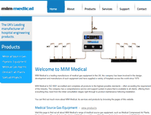 Tablet Screenshot of mimmedical.co.uk